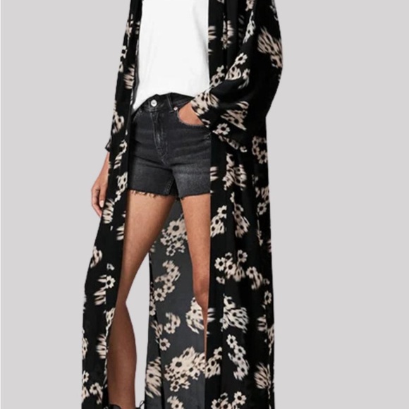 All Saints Carine Jasmine Kimono - Picture 3 of 6